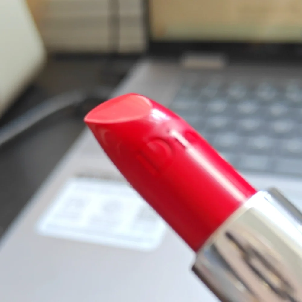 Dior Rouge Dior in 766 Rose Harpers Satin Lipstick